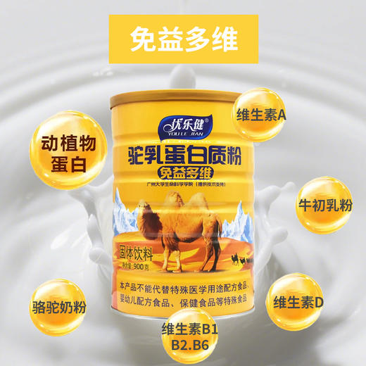 SC 驼乳免益多维蛋白质粉 900g/桶 有效期20280101 商品图0