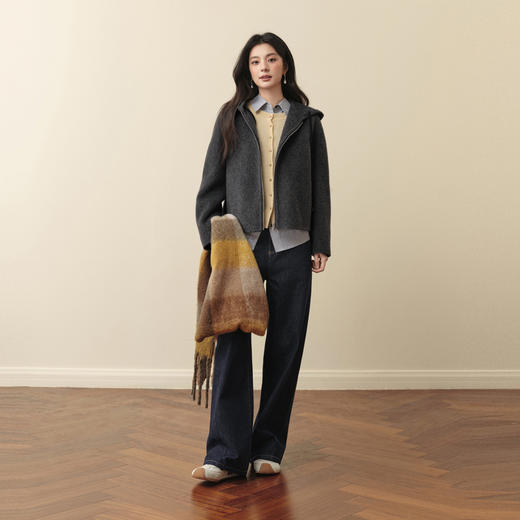 【严选】诗凡黎冬短大衣7G9370811 商品图1