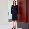 IWY/藏青色西装套裙女秋季长袖高级感商务正装职场工作服J25C215+25S825 商品缩略图0