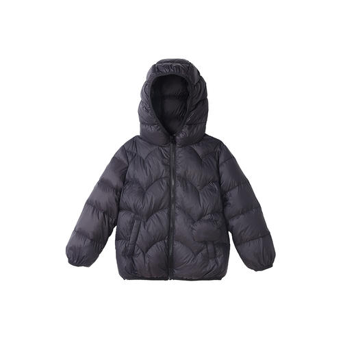 笛莎千与2025冬季新款女童童趣连帽轻薄羽绒服 商品图4