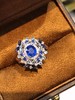 1.287ct刻面蓝宝石戒指 商品缩略图2
