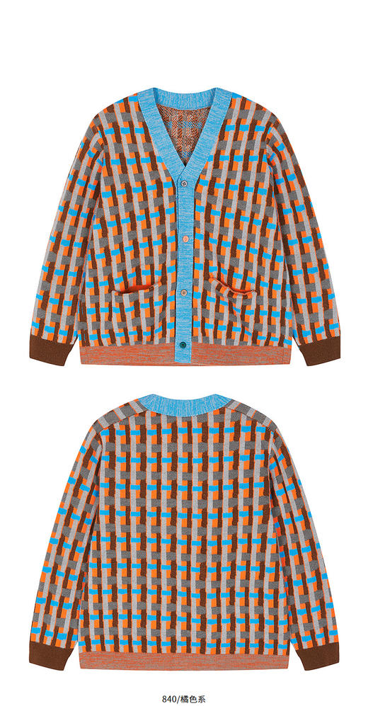 Jnby 25年秋款  短款开襟毛衫  1P9312750 商品图4