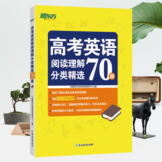 【新东方】26高考英语阅读理解分类精选70篇 高考真题阅读理解 附全文翻译解析 阅读长难句分析 高考英语词汇 高分阅读 新东方英语 商品图2