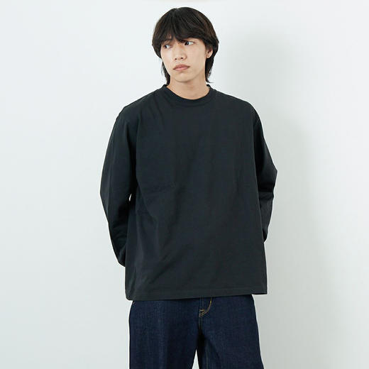 blurhms ROOTSTOCK Classic Long-sleeve 硫化染色长绒棉长袖T恤 商品图0