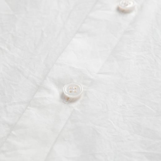 ROMI STUDIO“慵懒随性”棉质舒适自在宽松不对称领衬衫 RWCAS65985 商品图4