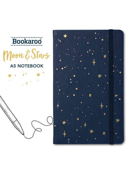 【英国IF】A5笔记本 月亮星星系列产品  商品图1