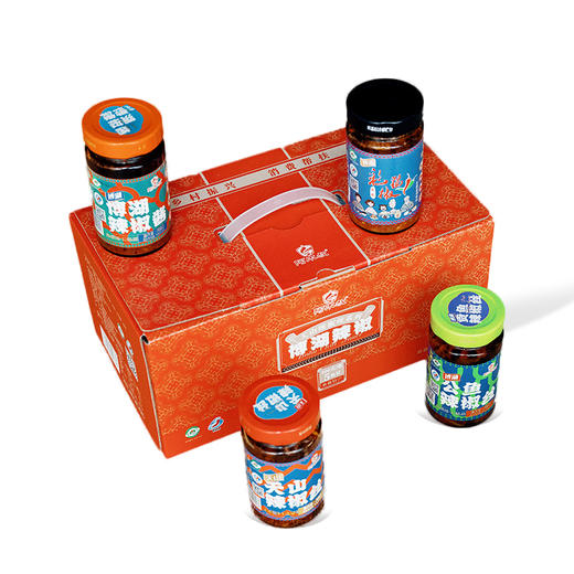 阿木叔·博湖辣椒丝组合装 208g*5  新疆博湖地理标志辣椒  新疆特色好味 商品图0