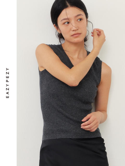 流光星河精纺羊绒背心 商品图2