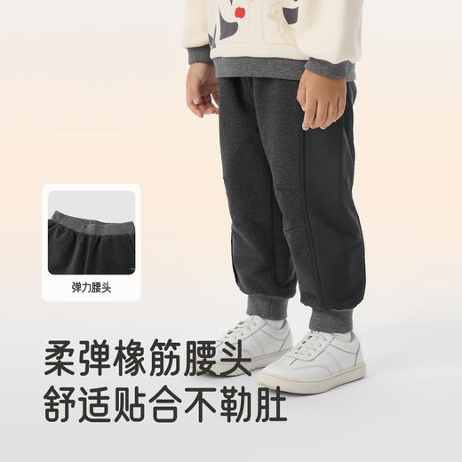 【商场同款】英氏针织长裤秋冬新款保暖防寒防风休闲简约百搭时尚 商品图3