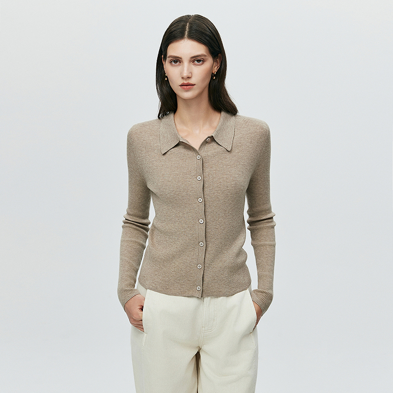 棉仓366605038-25秋polo领长袖针织上衣