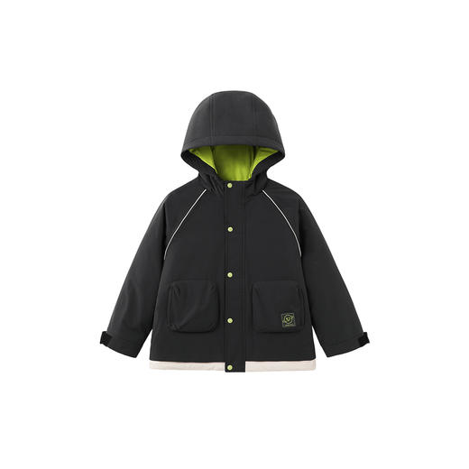 【商场同款】英氏男童夹克外套冬季保暖防寒时尚潮流撞色百搭新款 商品图4