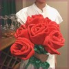 仿真布艺玫瑰花大幂幂同款氛围感1米仿真花  （5只十堰主城区包邮） 商品缩略图2