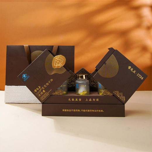 雷允上GOP灵芝孢子油软胶囊45g（0.5g×30粒×3瓶）/盒 商品图14