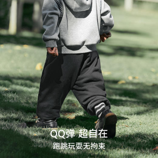 【宝宝服饰】嫚熙童装儿童卫裤2025新款秋季男女童裤子 商品图3