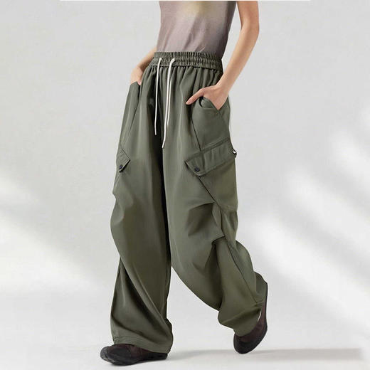 【蓝*同款限时清仓】 Schenvega情侣七防轻量弧线工装裤E50-999A 商品图3