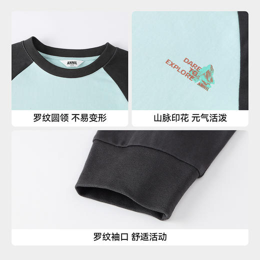 【实体店同款】男童圆领长袖针织衫秋季新款安奈儿童装AB531148 商品图4