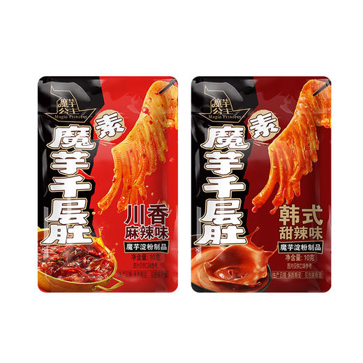 【足足50包一次畅享】洽洽魔芋千层肚10g*50包（川香麻辣味+韩式甜辣味） 商品图5
