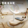 智能美妆镜 I LED灯珠环绕 3挡柔光可调 照亮脸部无死角 97%日光还原镜面翻转 化妆无需低头弓背 无线快充 美妆充电两不误 化妆镜 商品缩略图0
