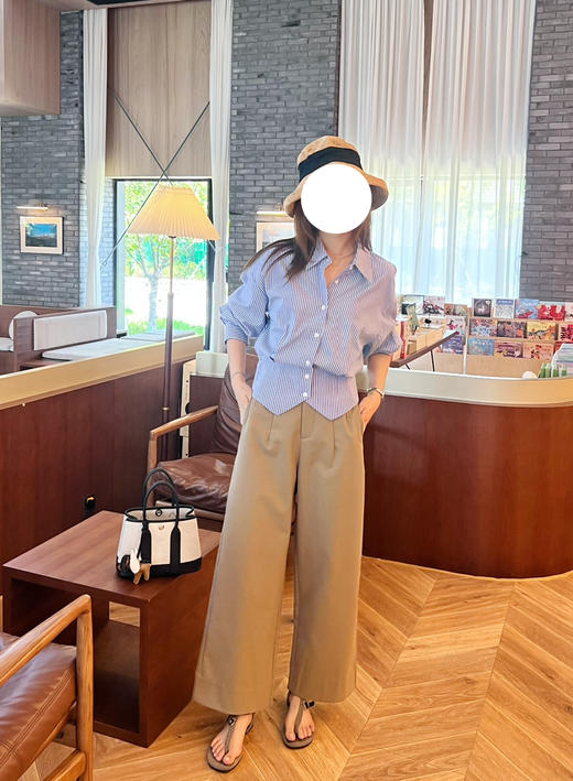 2508504   9分西裤，微阔腿，气质款，梨形身材 商品图1