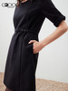 G2000【配送腰带/三防科技/商场新款】女装FW25优雅气质A字连衣裙56231242 商品缩略图2