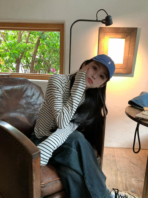 Read Nameless/通勤首选超弹条纹开衫 2025/8/28 商品图10