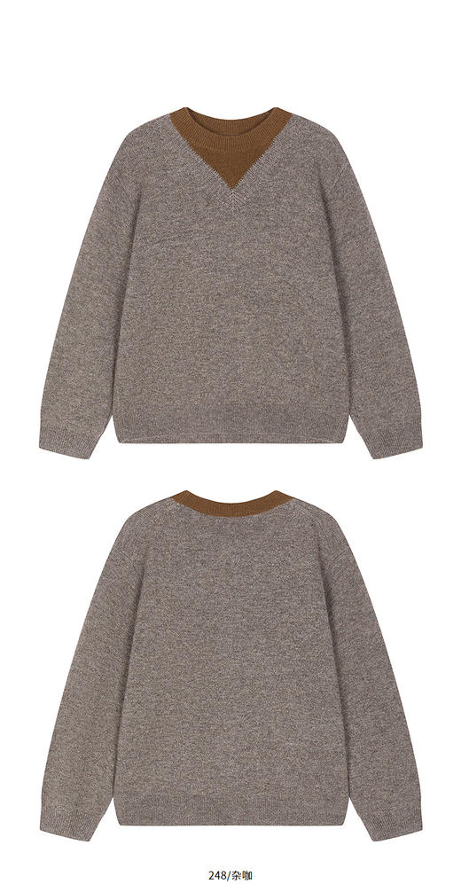 jnby  25年秋款  长袖套头羊绒衫  1P9313150 商品图5