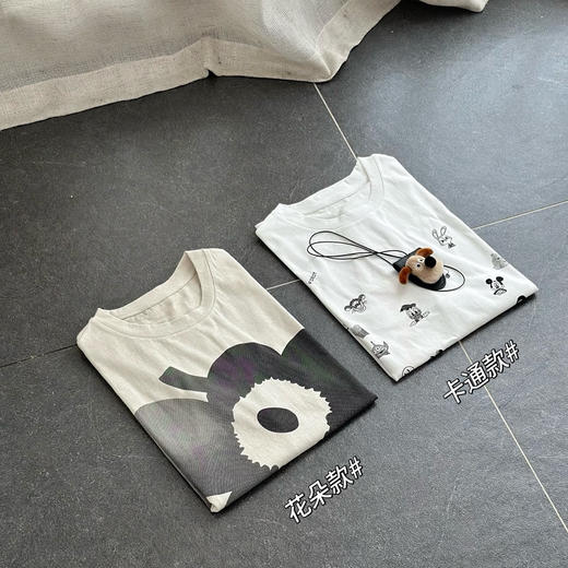 芬兰品牌游霓可花朵长袖t恤 商品图1