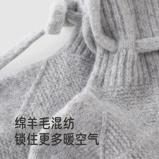 【商场同款】英氏婴儿羊毛脚套布鞋护脚新生儿秋冬保暖亲肤新款 商品图1
