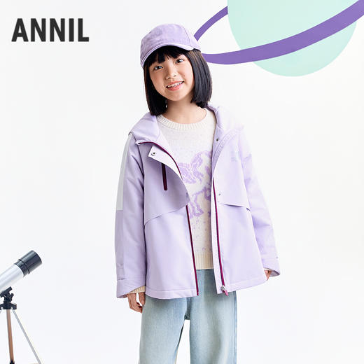 【实体店同款】女童梭织外套冬季新款安奈儿童装AG545330 商品图0
