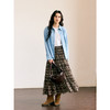 HeyDress民族风打揽拼接A摆半裙 商品缩略图2