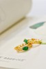 叶子翡翠耳扣 商品缩略图3