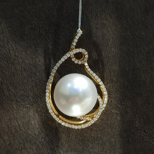 海水珍珠挂件吊坠14.5mm 商品图1