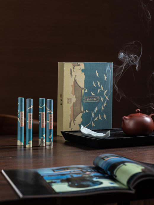 🔥【武当·徽宗引瑞】羽毛香坐  武当文创官方店线下在售！官方指定文创展销处同款 商品图3