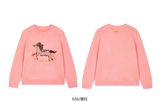 Jnby  25年秋款   长袖套头毛衫  1P9311960 商品图5