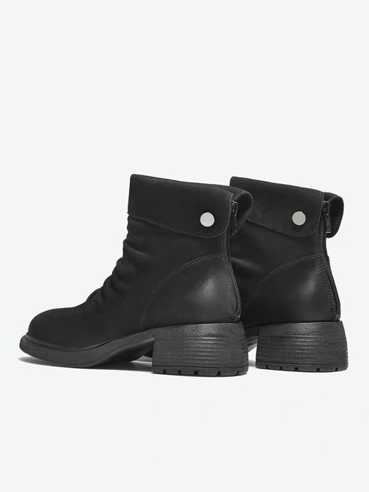 【云粉节】BF楼TATA他她靴子女2025年秋冬季时装靴黑色短筒靴厚底瘦瘦靴7C843DD5吊牌价1099 商品图1