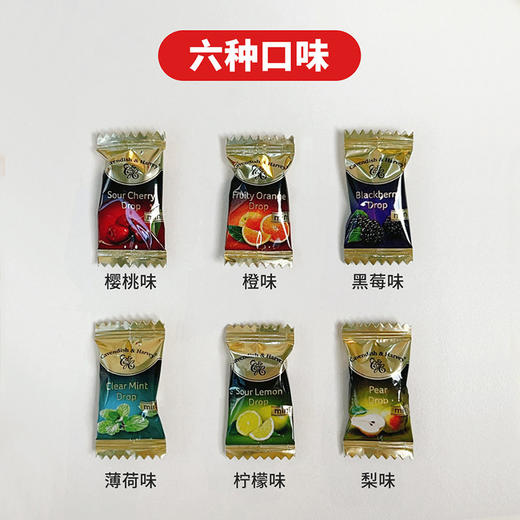 【德国嘉云什锦糖果礼盒】 缤纷水果口味  每一颗都是由果汁原浆制成 商品图4