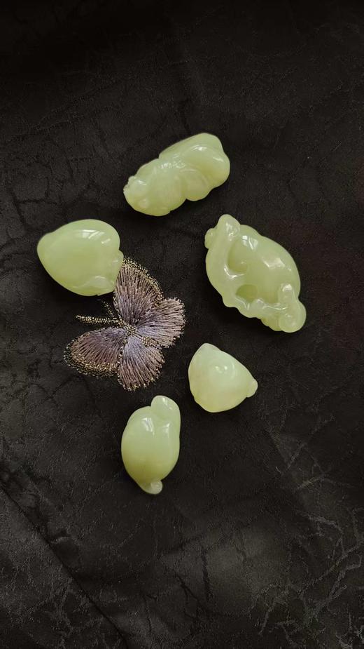 77 和田黄玉悟道随型挂件【嘉石·群播】 商品图0