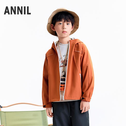【实体店同款】男女童梭织外套冬季新款安奈儿童装AM545145 商品图0