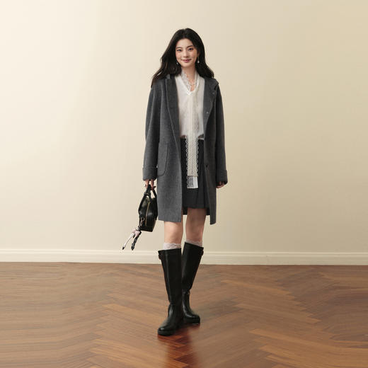 【严选】诗凡黎冬中长大衣7G9170291 商品图1