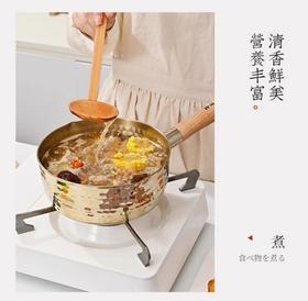 日本KANDA/神田钛金雪平锅家用小奶锅泡面汤锅婴儿宝宝辅食锅（18cm）