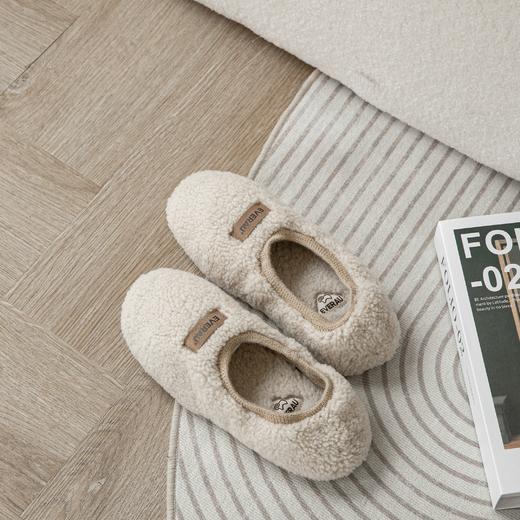 【澳洲品牌】EVERAU 休闲家居鞋女士羊皮毛一体软底室内鞋EA2055 商品图4