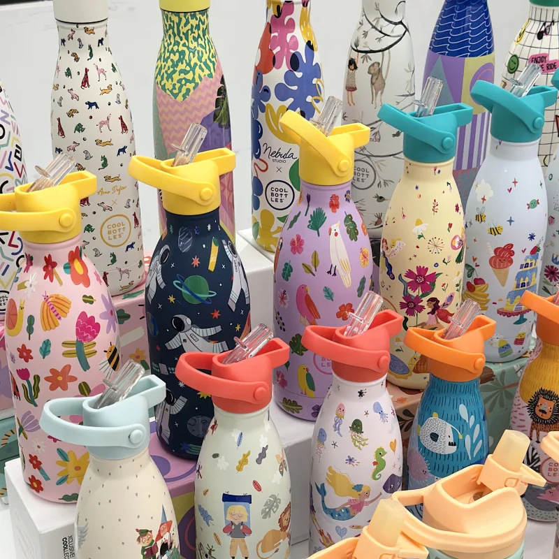 西班牙惊奇世界保温杯家族限时返场❗4.9加购礼品袋、杯套限时抢购】N款花色+304不锈钢，安全无毒，保热保冷，萌趣图案随心选！咖啡杯/吸管杯/保温杯五种容量可选！