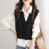 馥迦设计感小众针织马甲 商品缩略图2