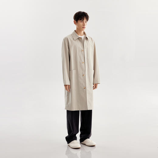 【男装】【商场同款】麦檬春秋中长风衣9G2160041 商品图1