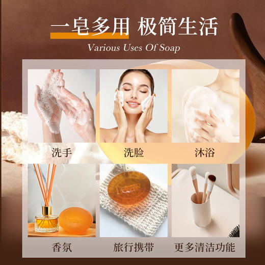 【胖*来在售 超值3块装】联合利华旗下 Pears梨牌 精油水晶皂 一皂多用 清洁又护肤 英国原装进口 125g/块 商品图2