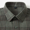 【含羊毛】罗蒙秋冬长袖格子衬衫男士磨毛厚实保暖舒适柔软百搭通勤休闲棉质衬衣 商品缩略图3