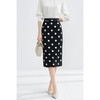 剩S/L/XL/XXL 【法式复古波点半身裙】秋季时尚经典赫本风半裙气质通勤裙子3615 商品缩略图1