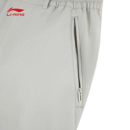 李宁男子直筒加绒保暖运动长裤AYKV167 商品图9