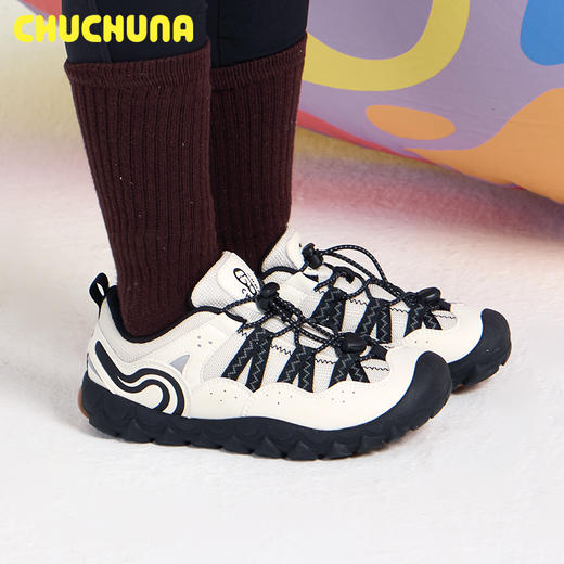【代发】CHUCHUNA丘丘纳校园花瓣双密度网面徒步鞋运动鞋轻便儿童户外鞋LAZZ系列 商品图1