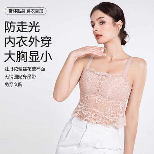 蝴蝶美背蕾丝文胸 商品图1